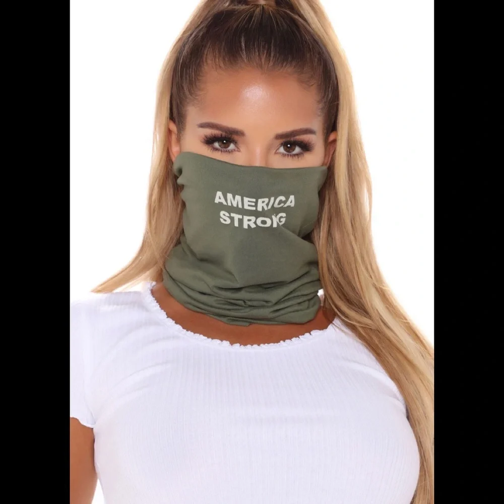 🎯America Strong face mask